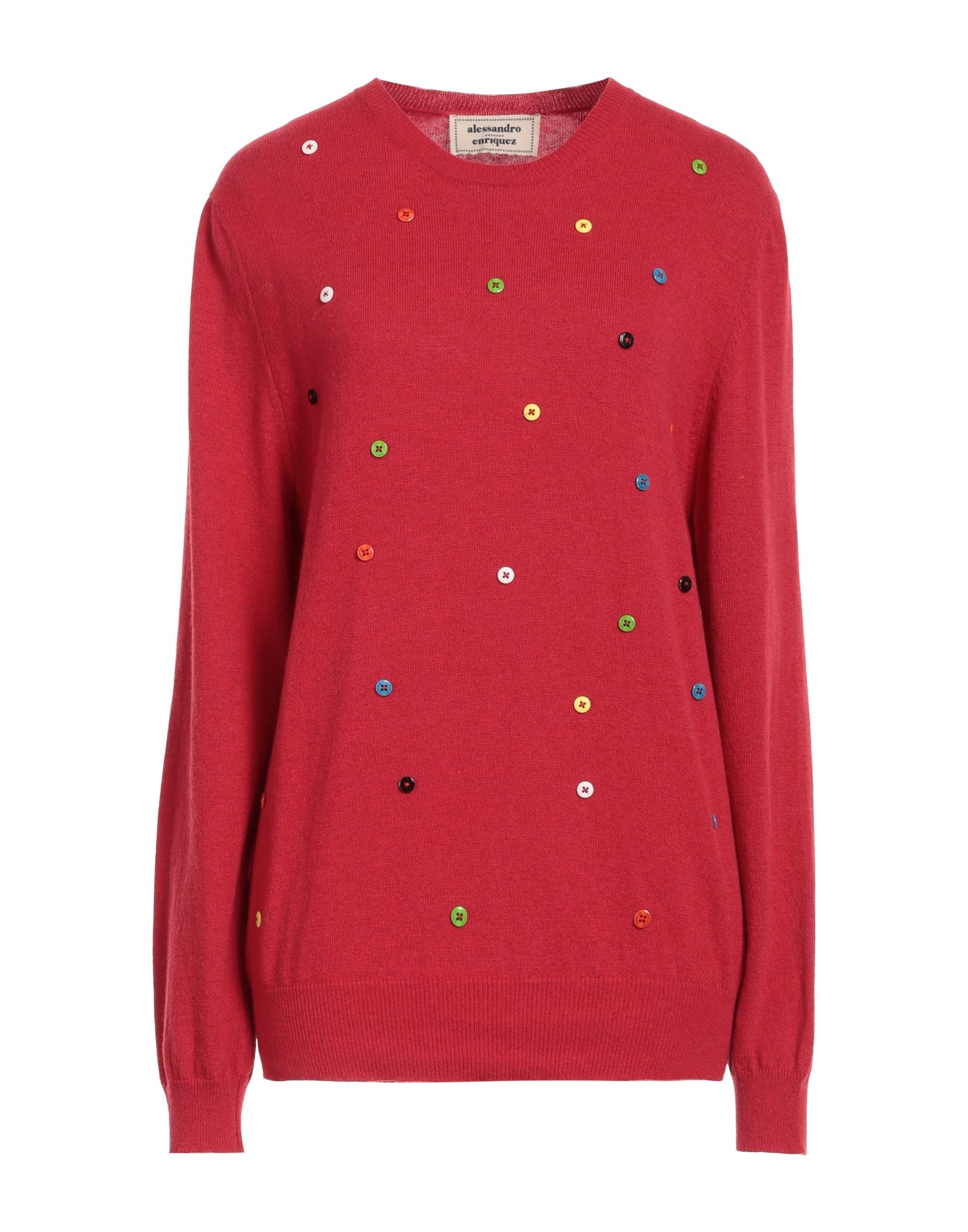 ALESSANDRO ENRIQUEZ Pullover Damen Rot von ALESSANDRO ENRIQUEZ