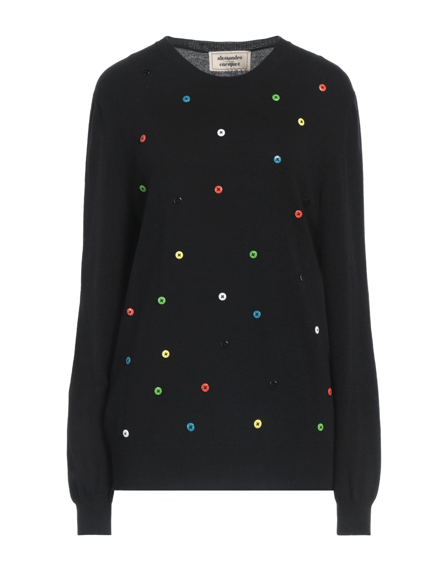 ALESSANDRO ENRIQUEZ Pullover Damen Schwarz von ALESSANDRO ENRIQUEZ