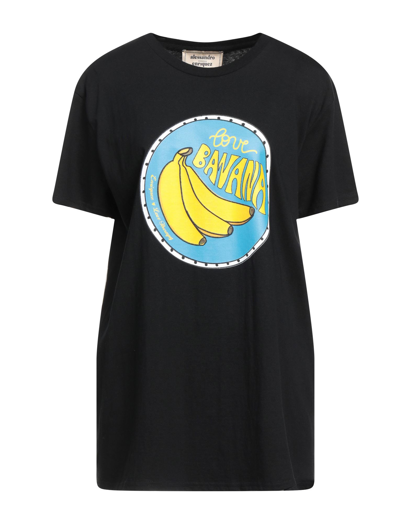 ALESSANDRO ENRIQUEZ T-shirts Damen Schwarz ALESSANDRO ENRIQUEZ T-shirts Damen Schwarz von ALESSANDRO ENRIQUEZ