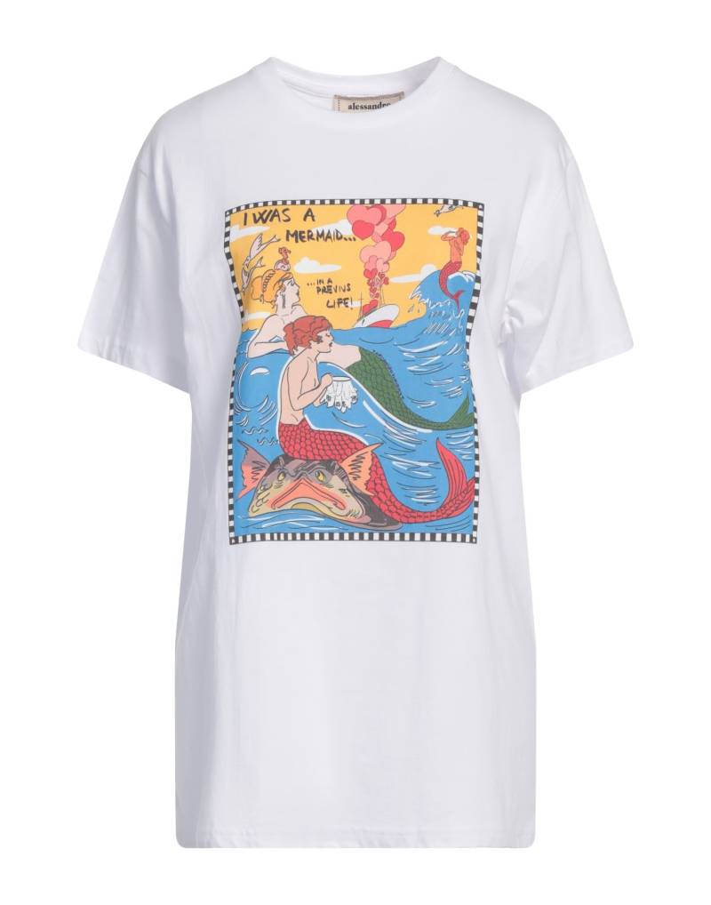 ALESSANDRO ENRIQUEZ T-shirts Damen Weiß von ALESSANDRO ENRIQUEZ