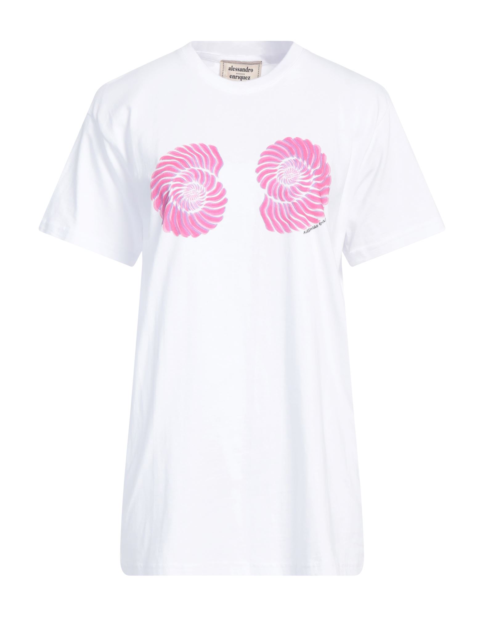 ALESSANDRO ENRIQUEZ T-shirts Damen Weiß von ALESSANDRO ENRIQUEZ