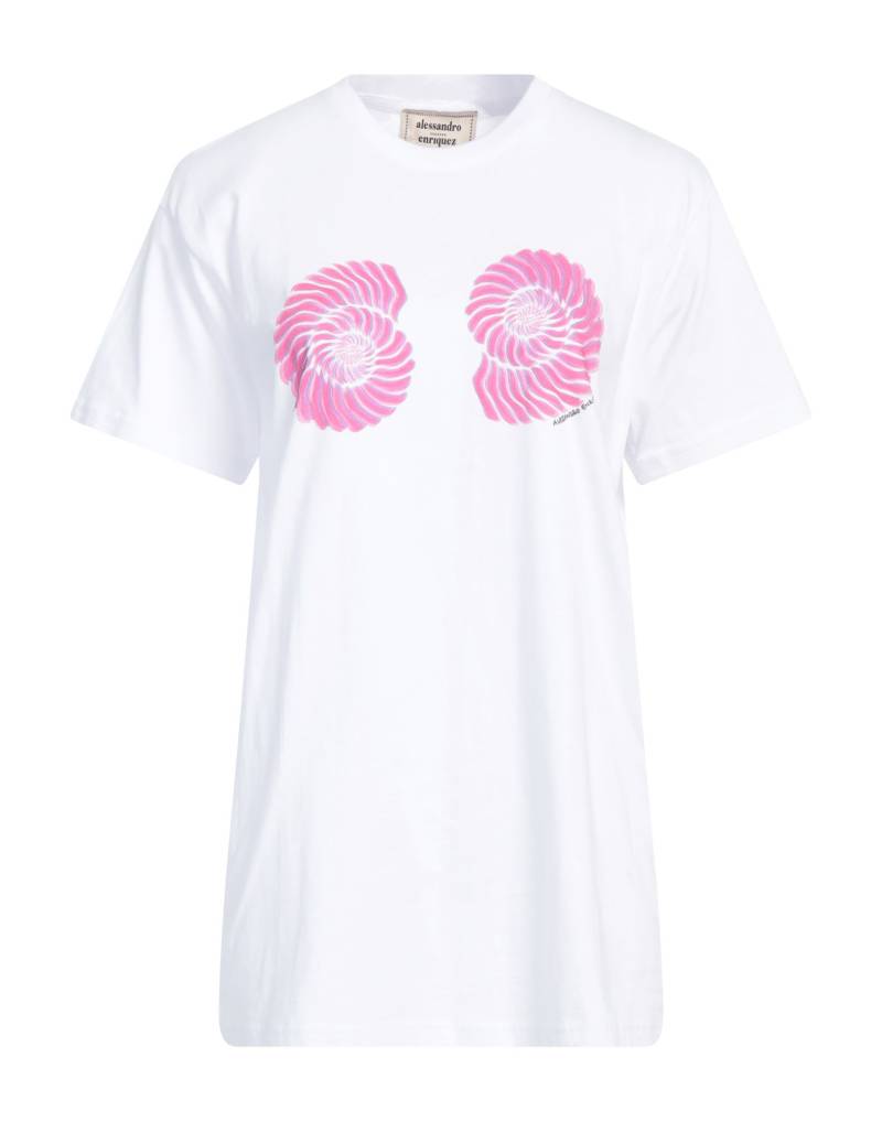ALESSANDRO ENRIQUEZ T-shirts Damen Weiß von ALESSANDRO ENRIQUEZ