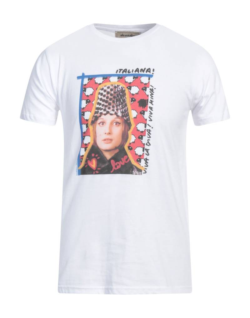 ALESSANDRO ENRIQUEZ T-shirts Herren Weiß von ALESSANDRO ENRIQUEZ