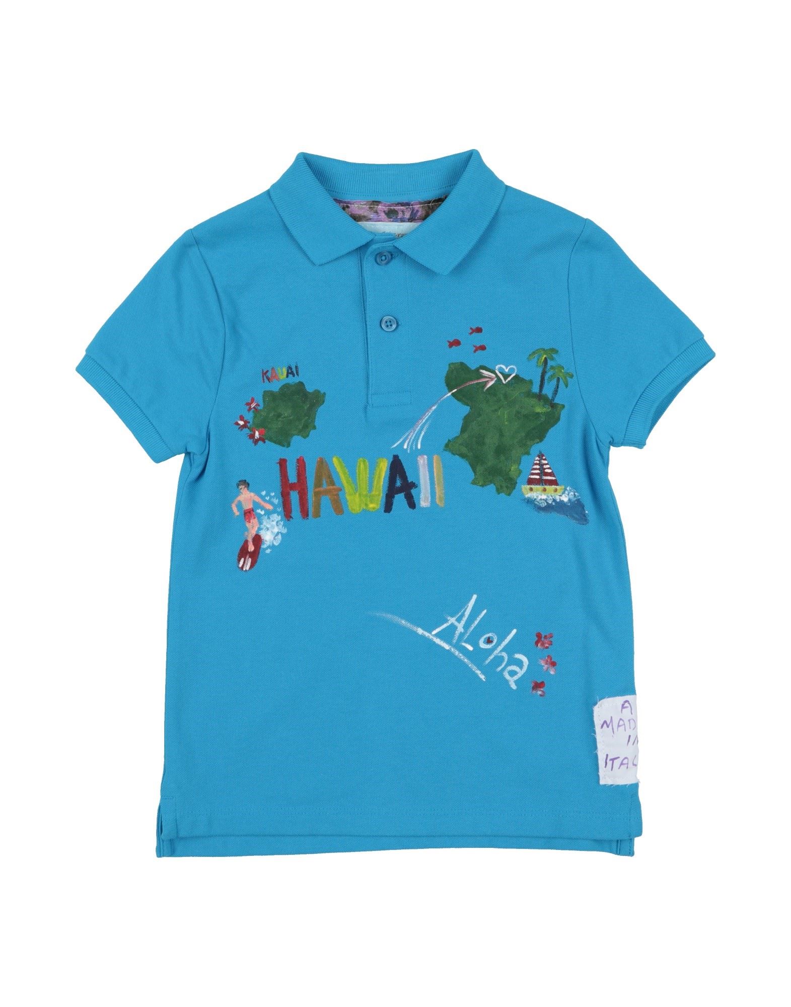 ALESSANDRO GHERARDESCHI Poloshirt Kinder Azurblau ALESSANDRO GHERARDESCHI Poloshirt Kinder Azurblau von ALESSANDRO GHERARDESCHI
