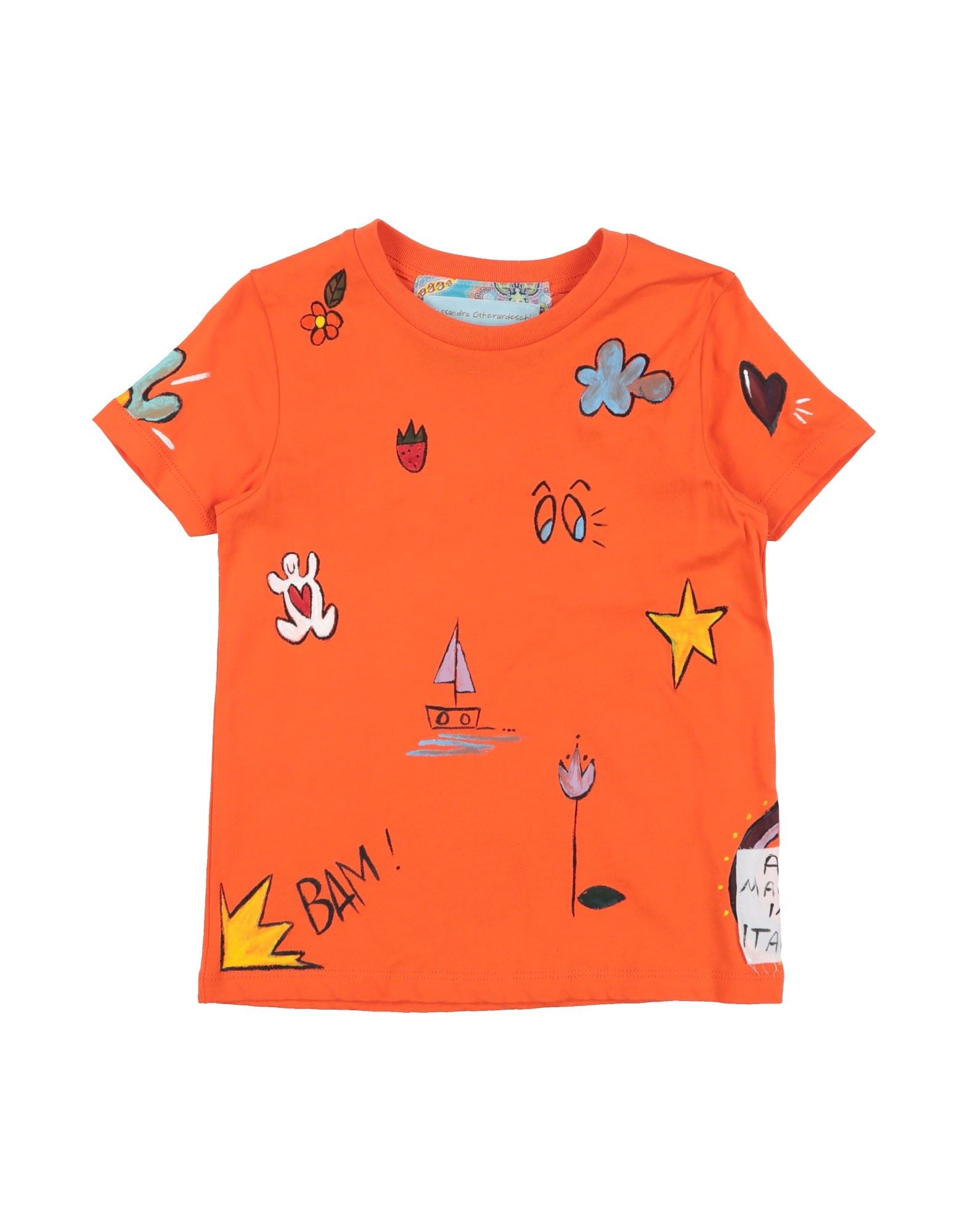 ALESSANDRO GHERARDESCHI T-shirts Kinder Orange ALESSANDRO GHERARDESCHI T-shirts Kinder Orange von ALESSANDRO GHERARDESCHI
