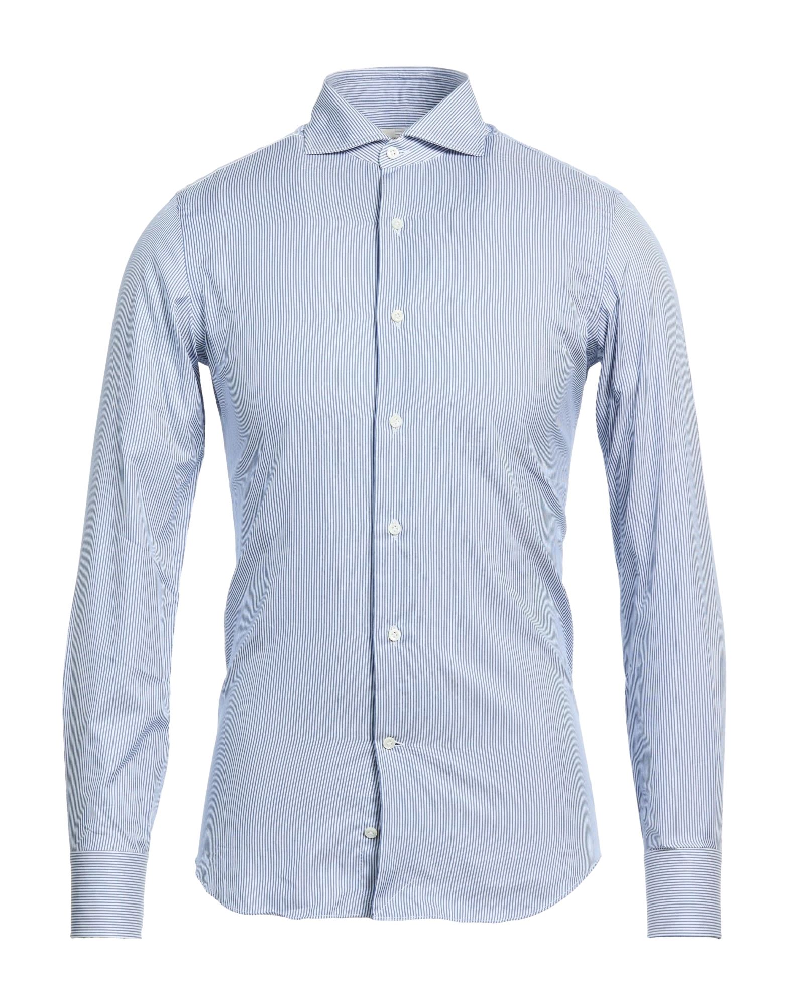 ALESSANDRO GHERARDI Hemd Herren Blau von ALESSANDRO GHERARDI