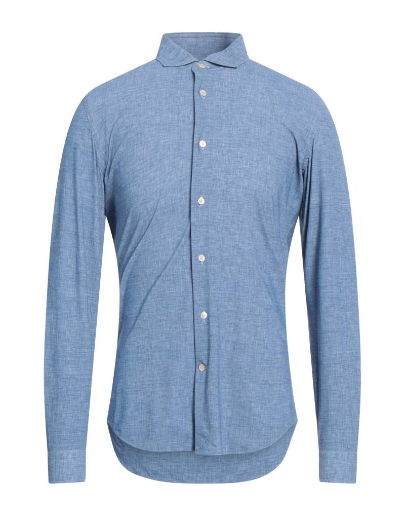 ALESSANDRO GHERARDI Hemd Herren Blau von ALESSANDRO GHERARDI