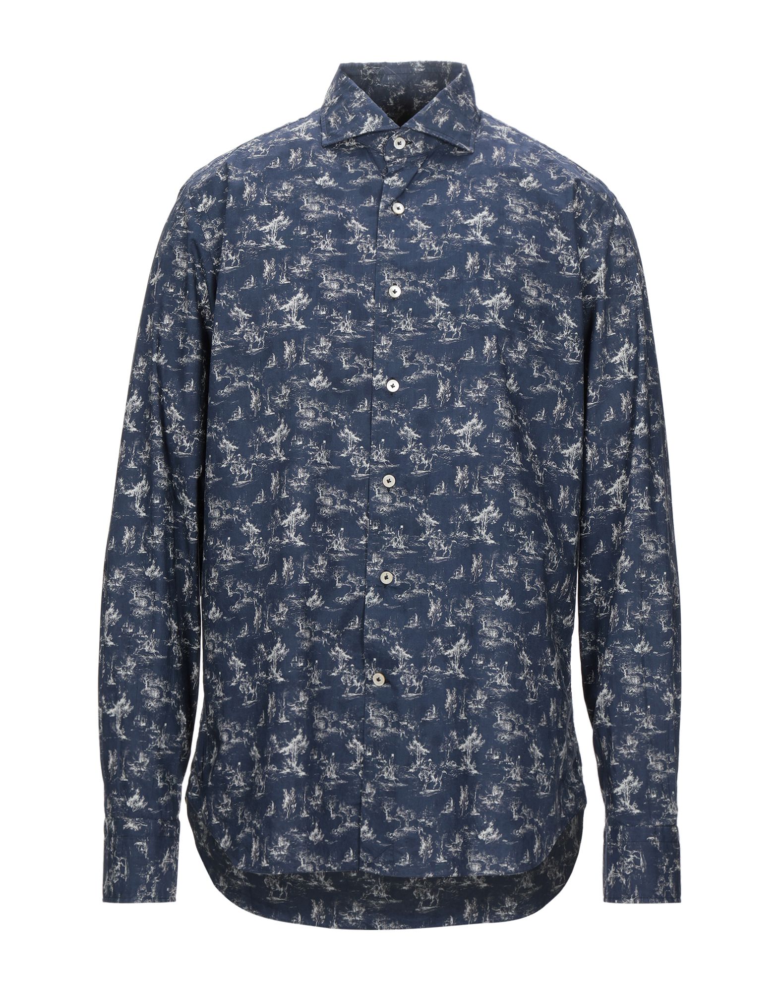 ALESSANDRO GHERARDI Hemd Herren Blau von ALESSANDRO GHERARDI
