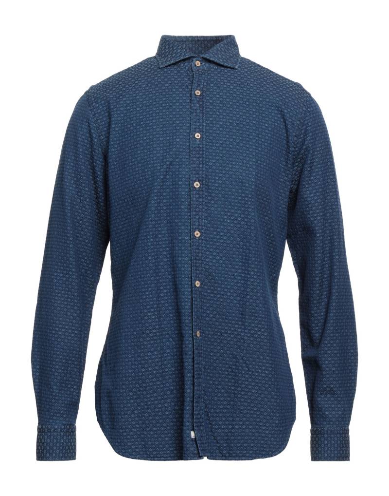 ALESSANDRO GHERARDI Hemd Herren Blau von ALESSANDRO GHERARDI