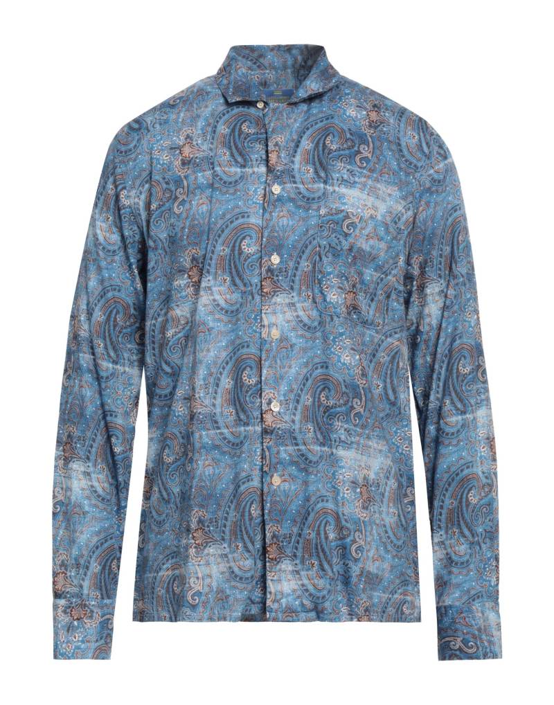 ALESSANDRO GHERARDI Hemd Herren Blau von ALESSANDRO GHERARDI