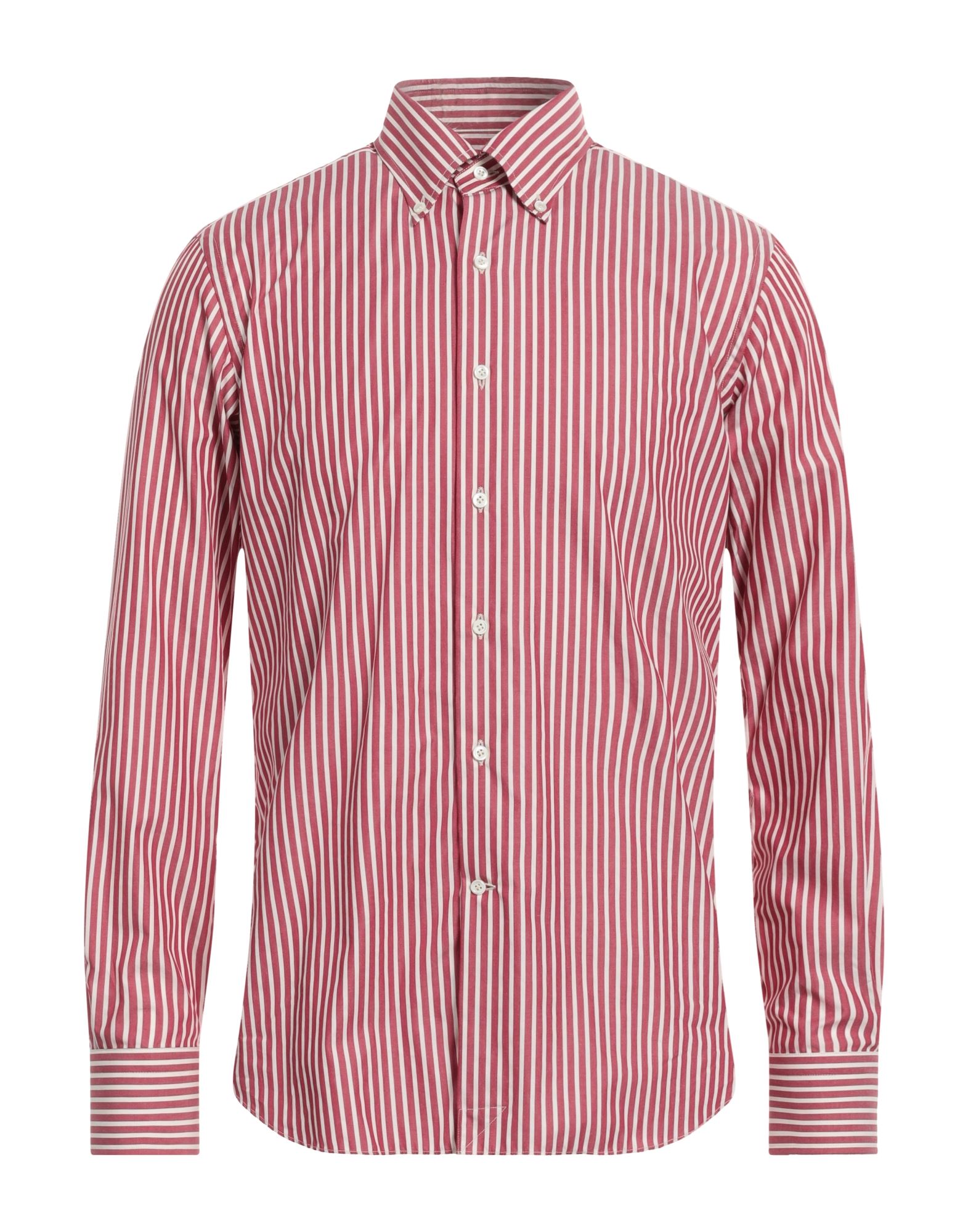 ALESSANDRO GHERARDI Hemd Herren Bordeaux von ALESSANDRO GHERARDI