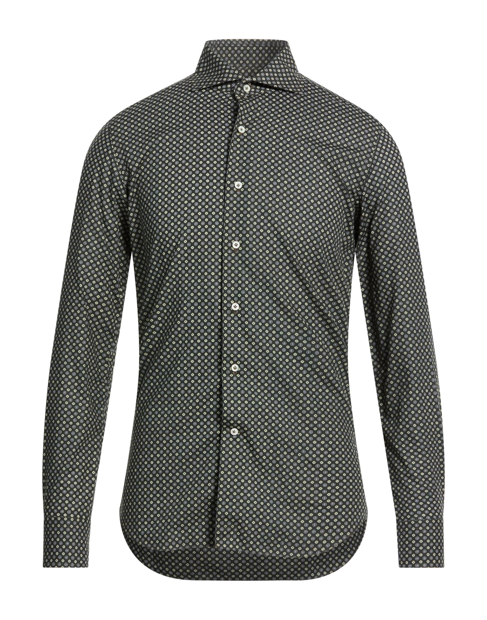 ALESSANDRO GHERARDI Hemd Herren Dunkelgrün von ALESSANDRO GHERARDI