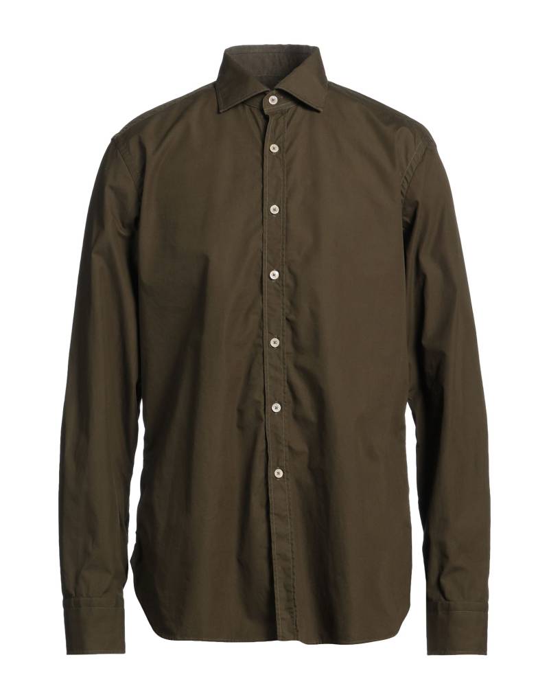 ALESSANDRO GHERARDI Hemd Herren Dunkelgrün von ALESSANDRO GHERARDI