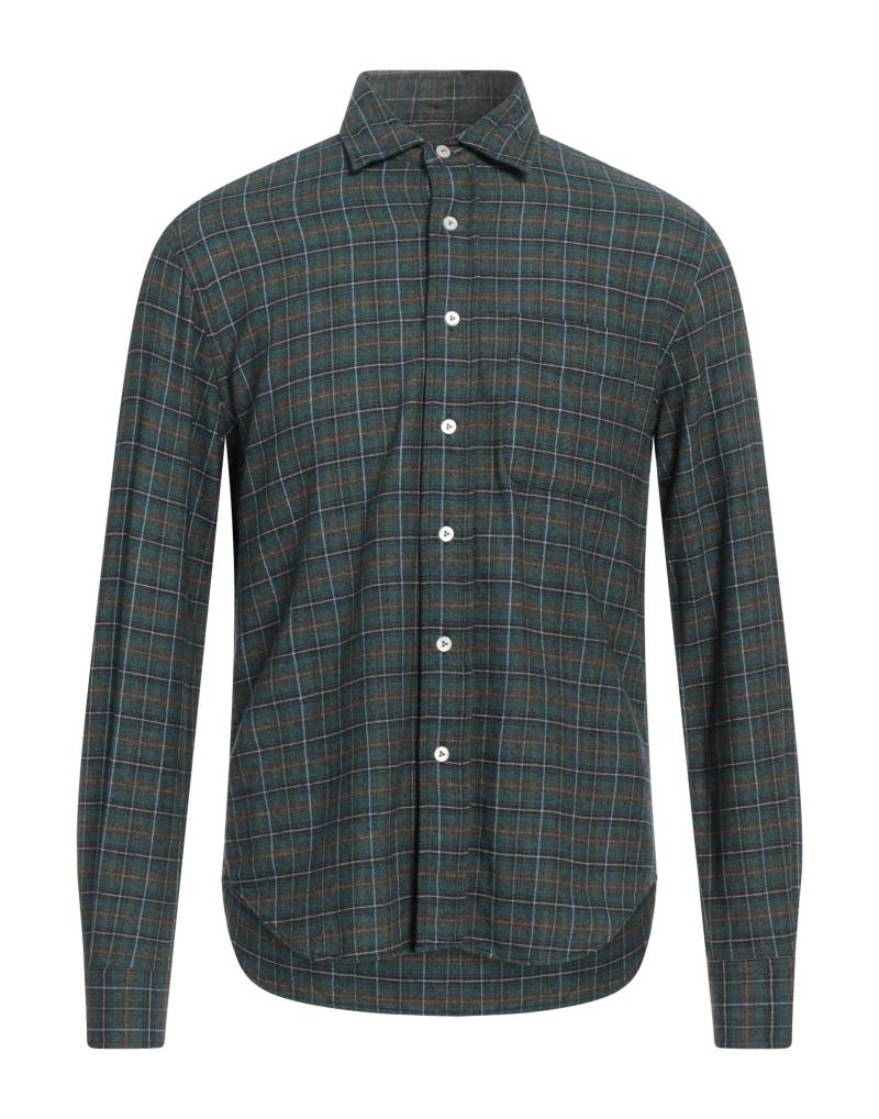 ALESSANDRO GHERARDI Hemd Herren Dunkelgrün von ALESSANDRO GHERARDI
