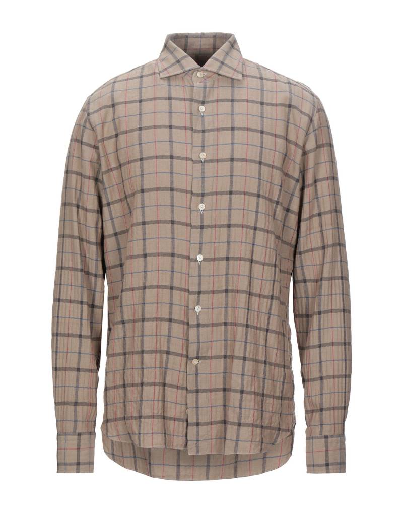 ALESSANDRO GHERARDI Hemd Herren Kamel von ALESSANDRO GHERARDI