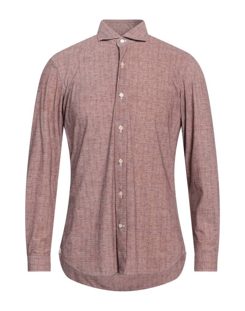 ALESSANDRO GHERARDI Hemd Herren Khaki von ALESSANDRO GHERARDI