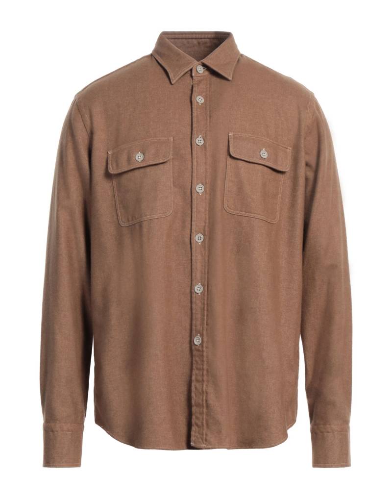 ALESSANDRO GHERARDI Hemd Herren Khaki von ALESSANDRO GHERARDI