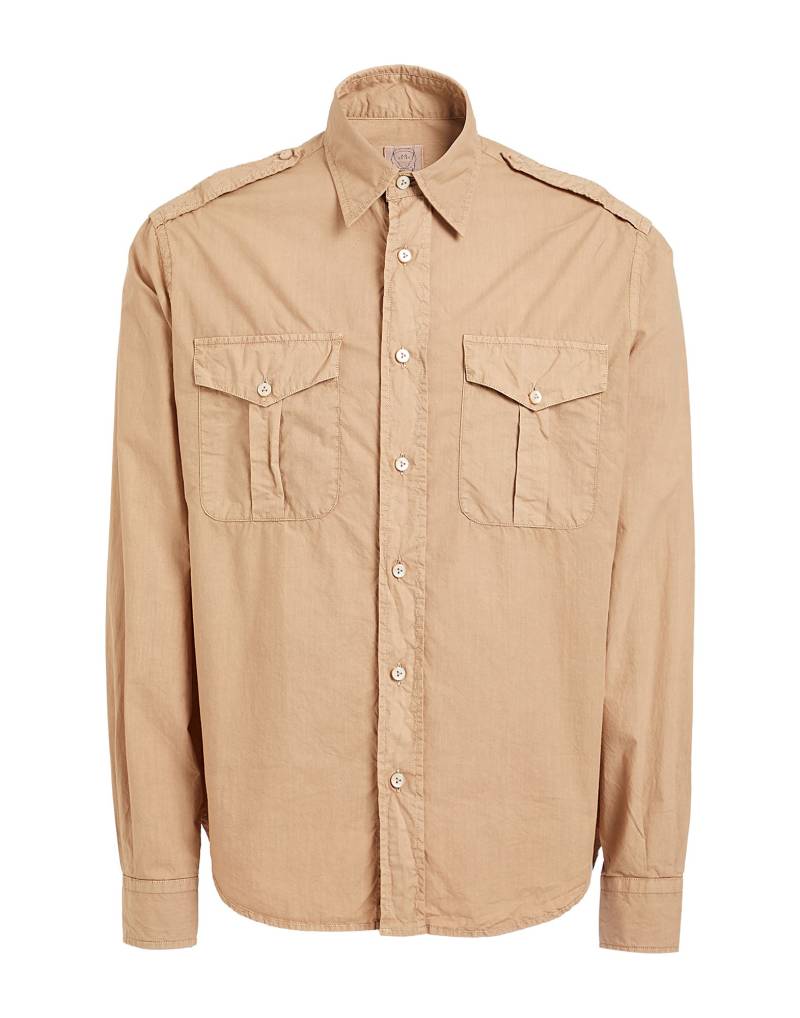 ALESSANDRO GHERARDI Hemd Herren Khaki von ALESSANDRO GHERARDI