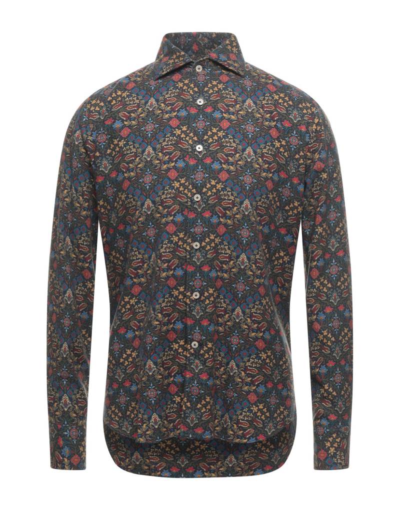 ALESSANDRO GHERARDI Hemd Herren Militärgrün von ALESSANDRO GHERARDI