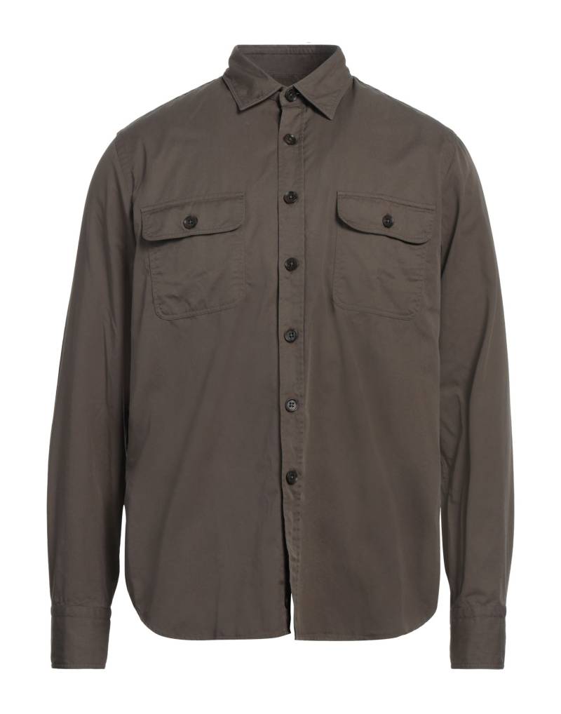 ALESSANDRO GHERARDI Hemd Herren Militärgrün von ALESSANDRO GHERARDI
