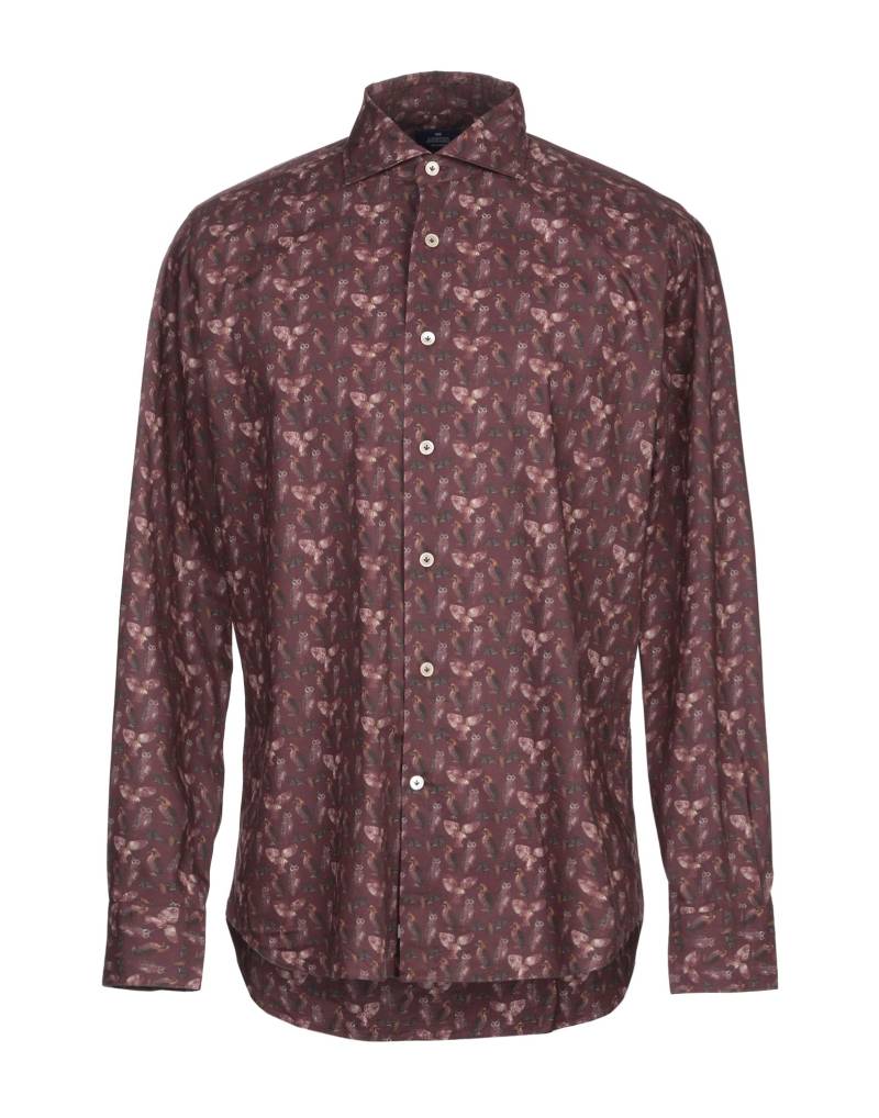 ALESSANDRO GHERARDI Hemd Herren Schokobraun von ALESSANDRO GHERARDI