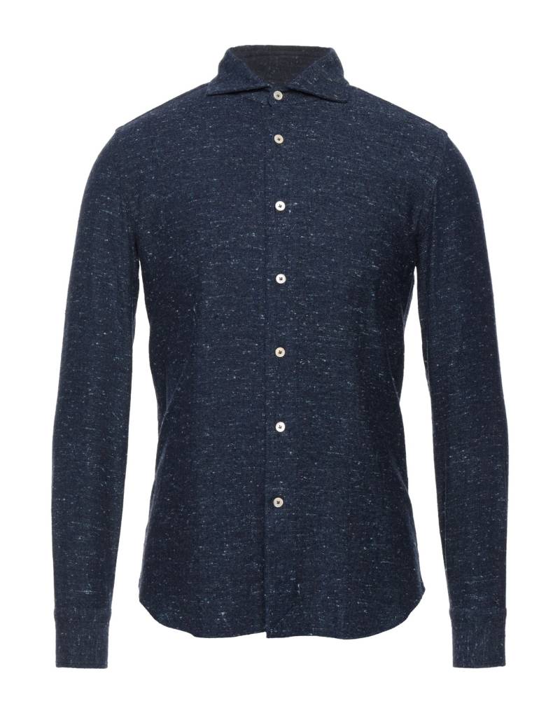 ALESSANDRO GHERARDI Hemd Herren Nachtblau von ALESSANDRO GHERARDI