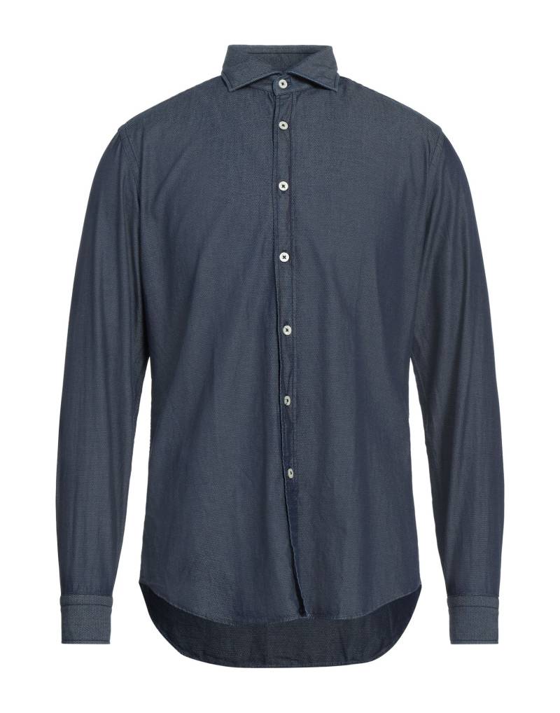 ALESSANDRO GHERARDI Hemd Herren Nachtblau von ALESSANDRO GHERARDI