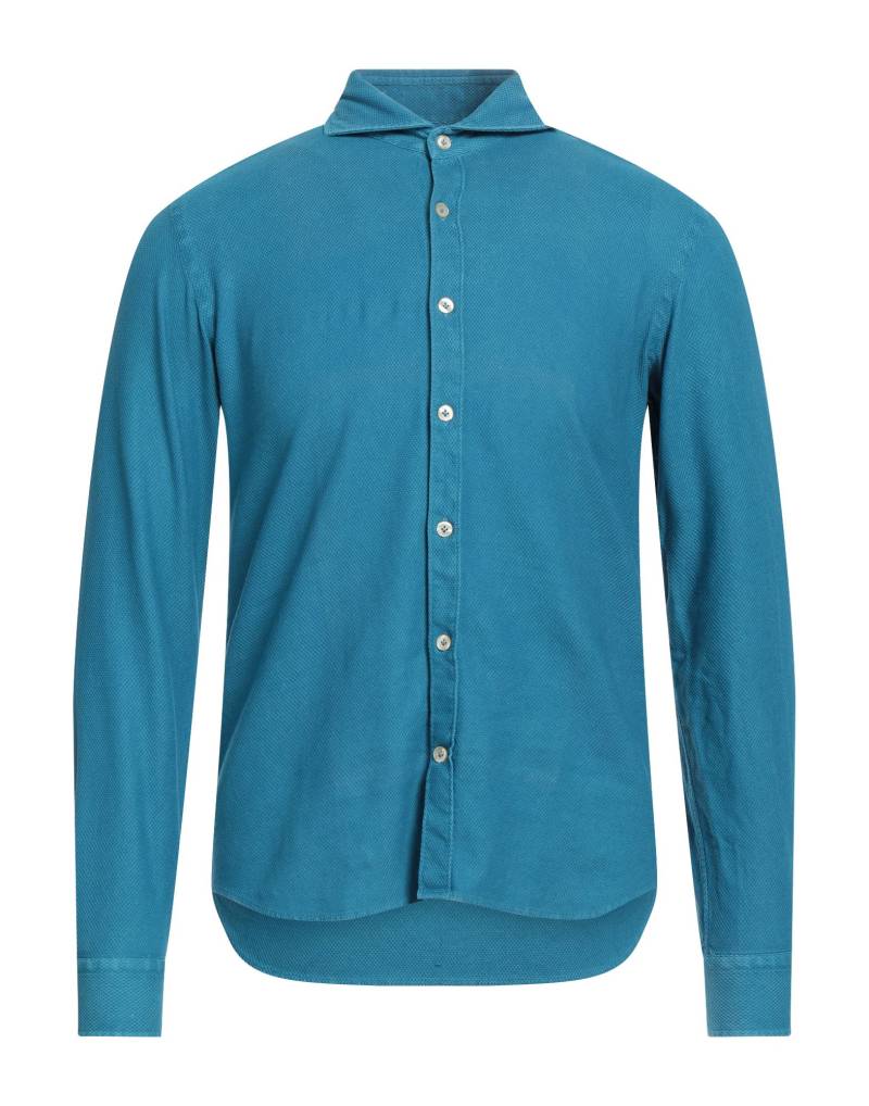 ALESSANDRO GHERARDI Hemd Herren Aquamarin von ALESSANDRO GHERARDI