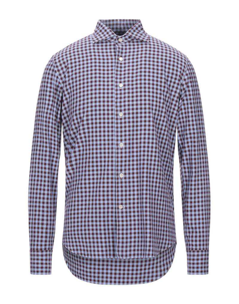 ALESSANDRO GHERARDI Hemd Herren Pflaume von ALESSANDRO GHERARDI