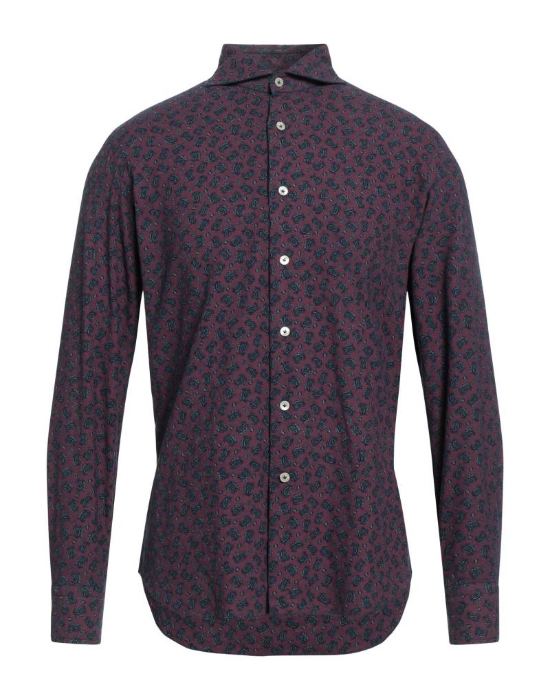 ALESSANDRO GHERARDI Hemd Herren Pflaume von ALESSANDRO GHERARDI