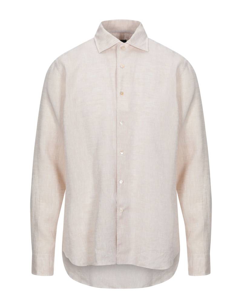 ALESSANDRO GHERARDI Hemd Herren Sand von ALESSANDRO GHERARDI