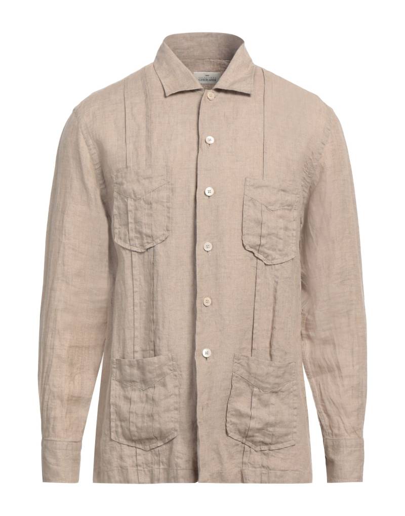 ALESSANDRO GHERARDI Hemd Herren Sand von ALESSANDRO GHERARDI
