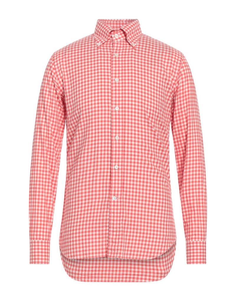 ALESSANDRO GHERARDI Hemd Herren Tomatenrot von ALESSANDRO GHERARDI