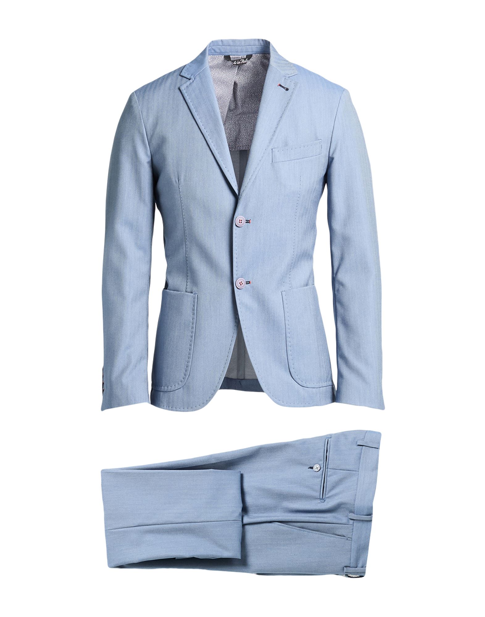ALESSANDRO GILLES Anzug Herren Hellblau von ALESSANDRO GILLES
