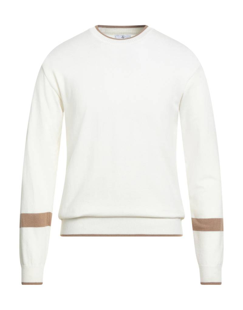 ALESSANDRO GILLES Pullover Herren Cremeweiß von ALESSANDRO GILLES