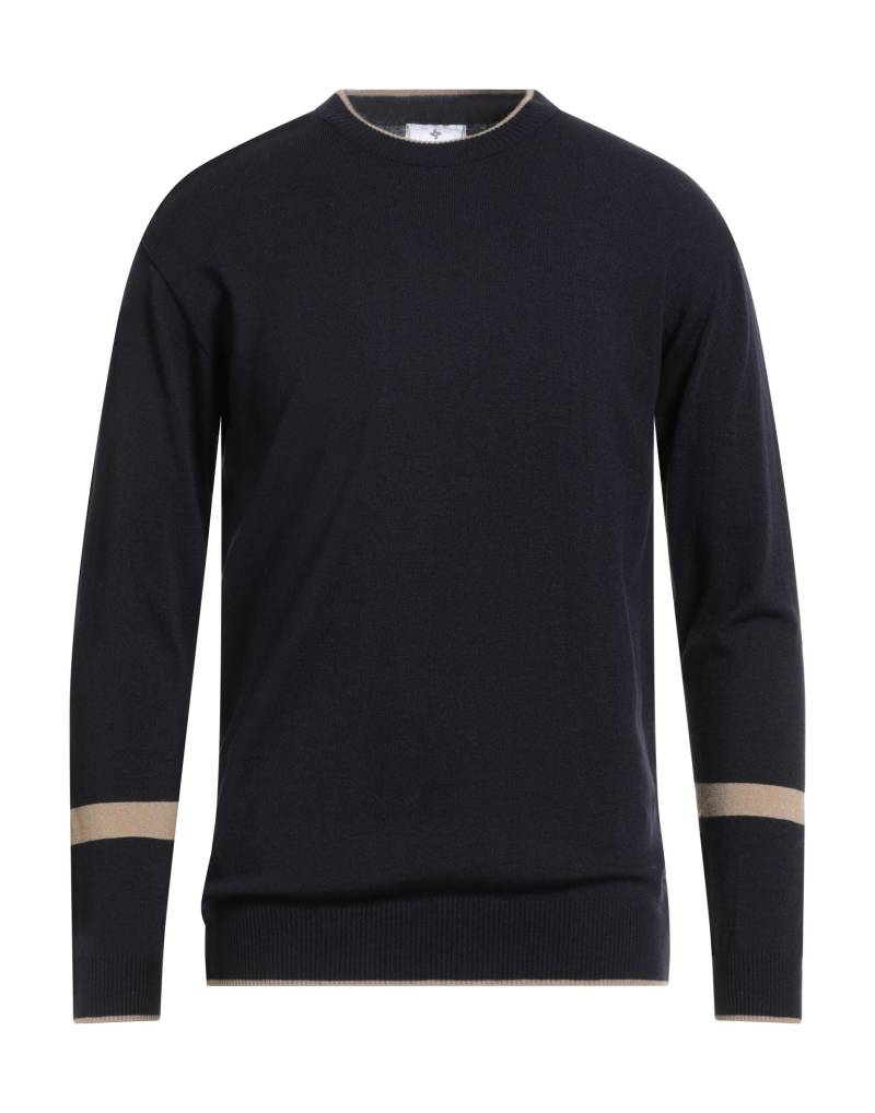 ALESSANDRO GILLES Pullover Herren Marineblau von ALESSANDRO GILLES