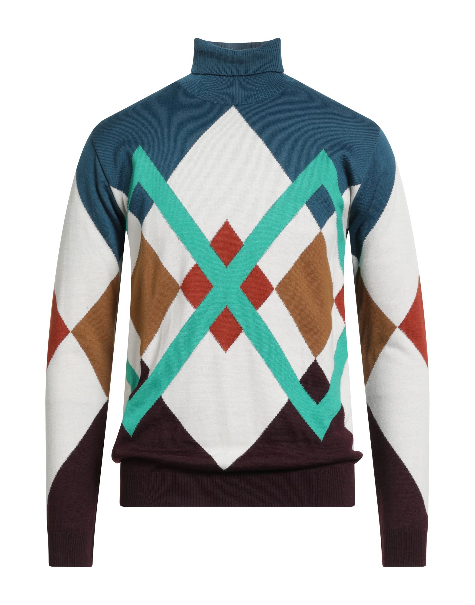 ALESSANDRO GILLES Rollkragenpullover Herren Aquamarin ALESSANDRO GILLES Rollkragenpullover Herren Aquamarin von ALESSANDRO GILLES