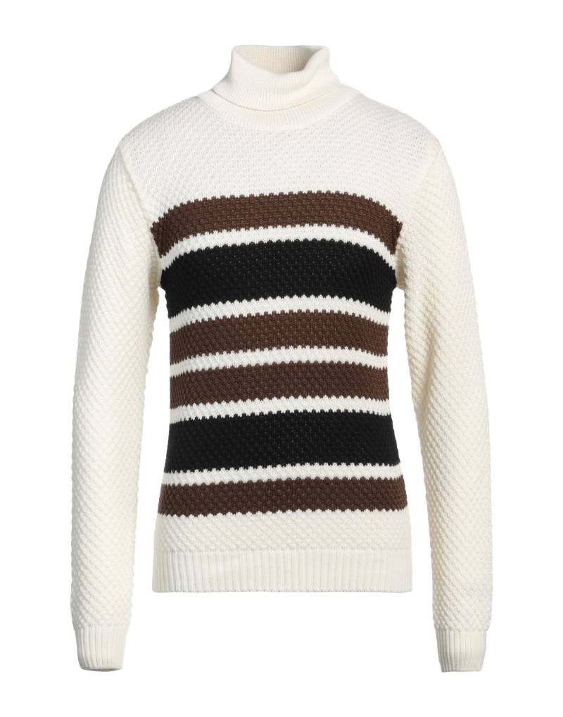 ALESSANDRO GILLES Rollkragenpullover Herren Cremeweiß von ALESSANDRO GILLES