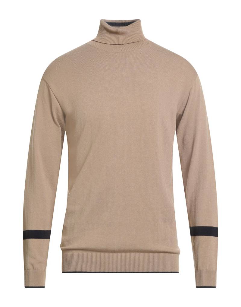 ALESSANDRO GILLES Rollkragenpullover Herren Khaki von ALESSANDRO GILLES