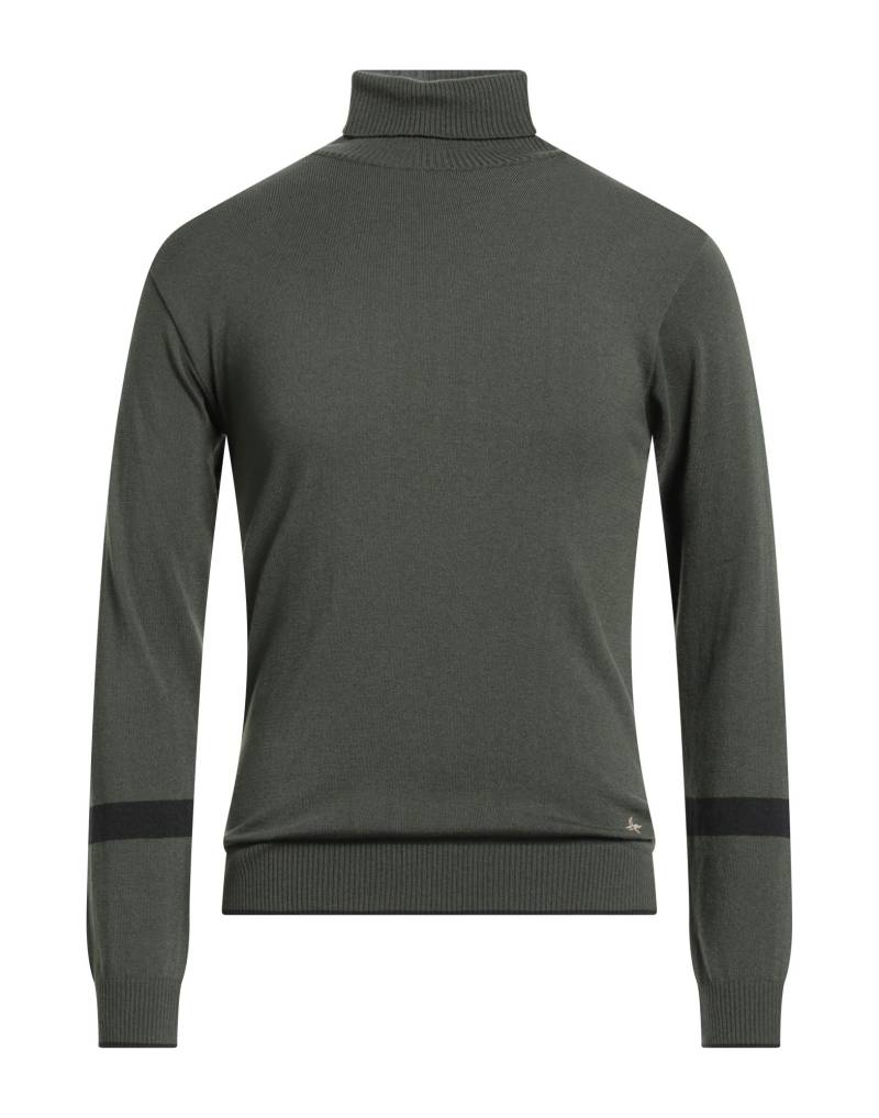ALESSANDRO GILLES Rollkragenpullover Herren Militärgrün von ALESSANDRO GILLES