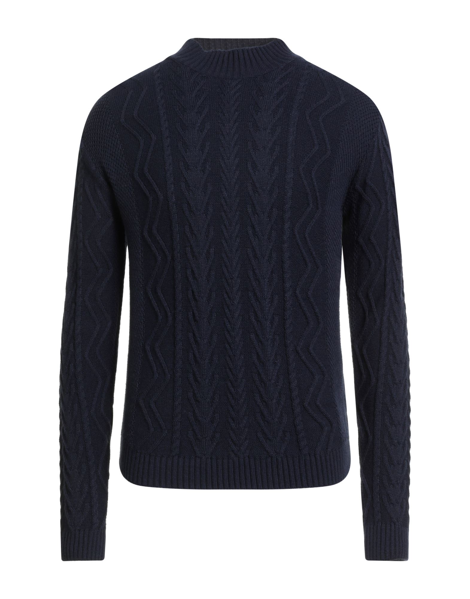 ALESSANDRO GILLES Rollkragenpullover Herren Nachtblau von ALESSANDRO GILLES