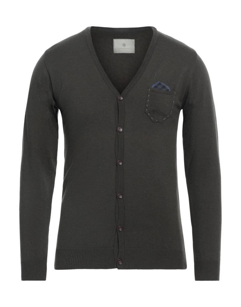ALESSANDRO GILLES Strickjacke Herren Dunkelbraun von ALESSANDRO GILLES