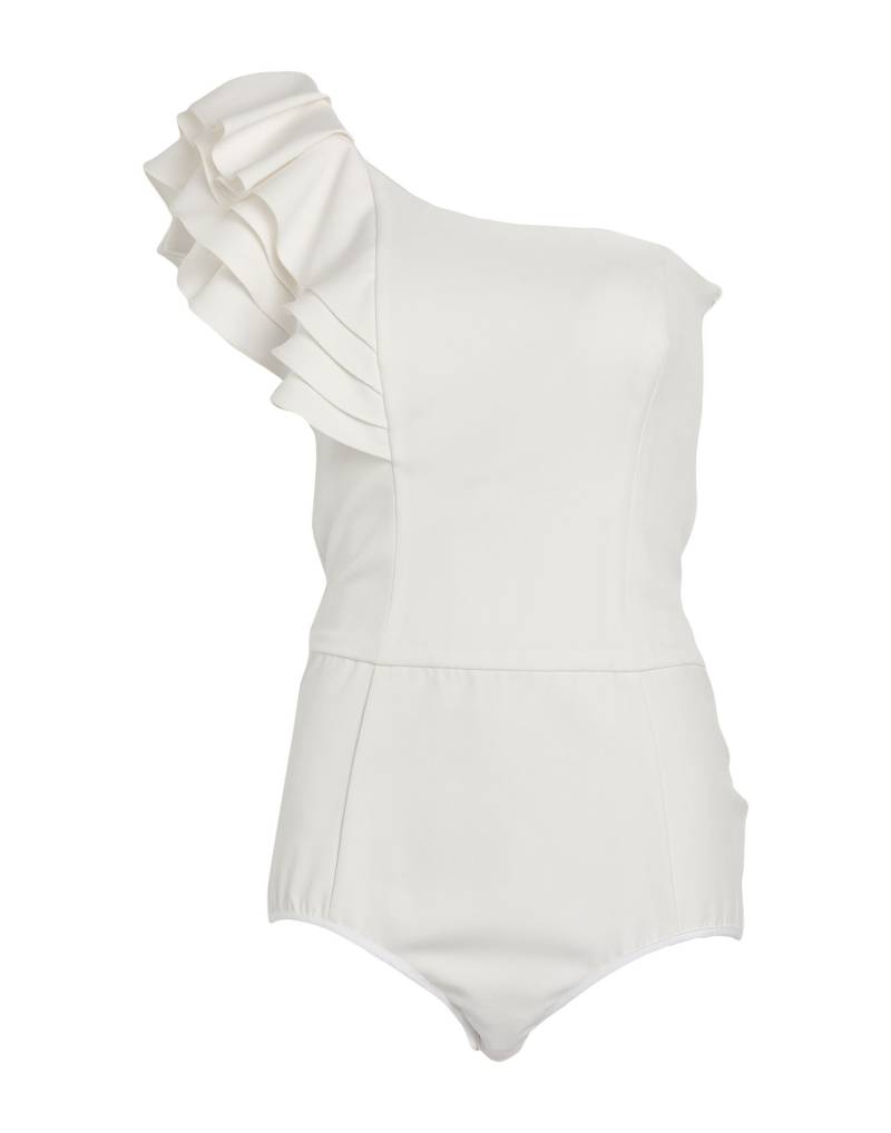 ALESSANDRO LEGORA Bodysuit Damen Weiß von ALESSANDRO LEGORA