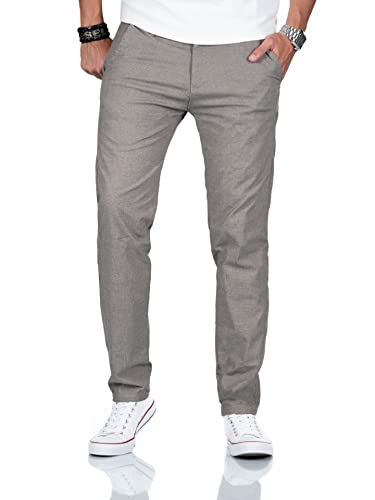 A. Salvarini Karierte Herren Leichte Chino Stoff Hose Stretch Regular Chinohose AS370 Grau W40 L34 A. Salvarini Karierte Herren Leichte Chino Stoff Hose Stretch Regular Chinohose AS370 Grau W40 L34 von ALESSANDRO SALVARINI