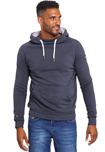 ALESSANDRO SALVARINI Herren Kapuzenpullover Hoodie Kapuze Sweater AS291 [AS-291-Navy-Gr.M] von ALESSANDRO SALVARINI