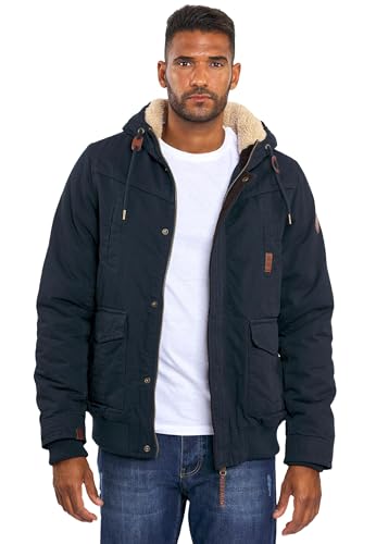 ALESSANDRO SALVARINI warme Herren Designer Winterjacke AS-287 [AS-287-Navy-Gr.M] von ALESSANDRO SALVARINI