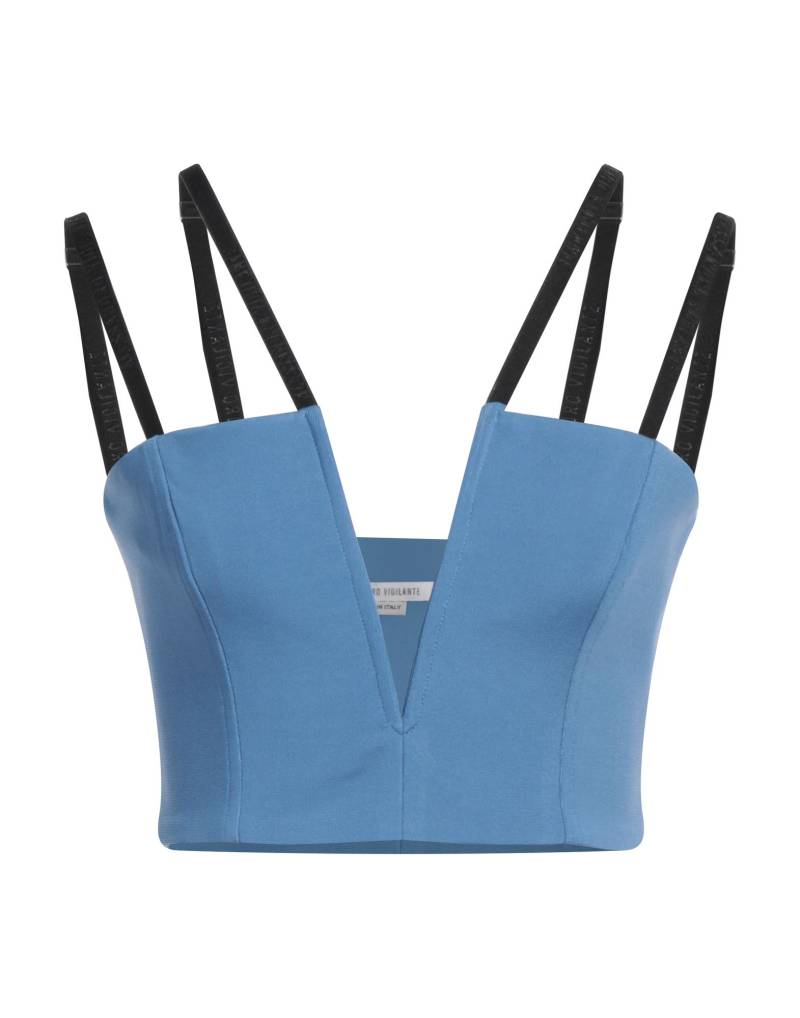 ALESSANDRO VIGILANTE Top Damen Blaugrau von ALESSANDRO VIGILANTE