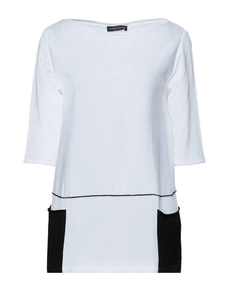 ALESSANDRO Pullover Damen Weiß von ALESSANDRO