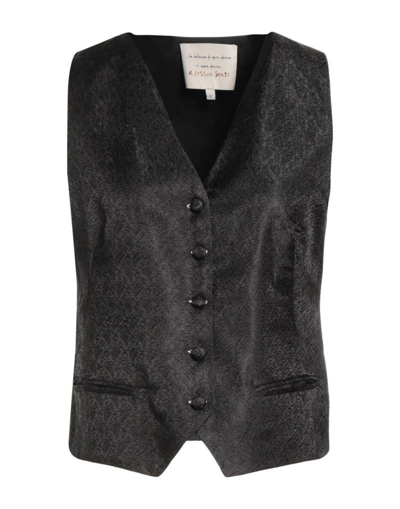 ALESSIA SANTI Couture-weste Damen Schwarz von ALESSIA SANTI