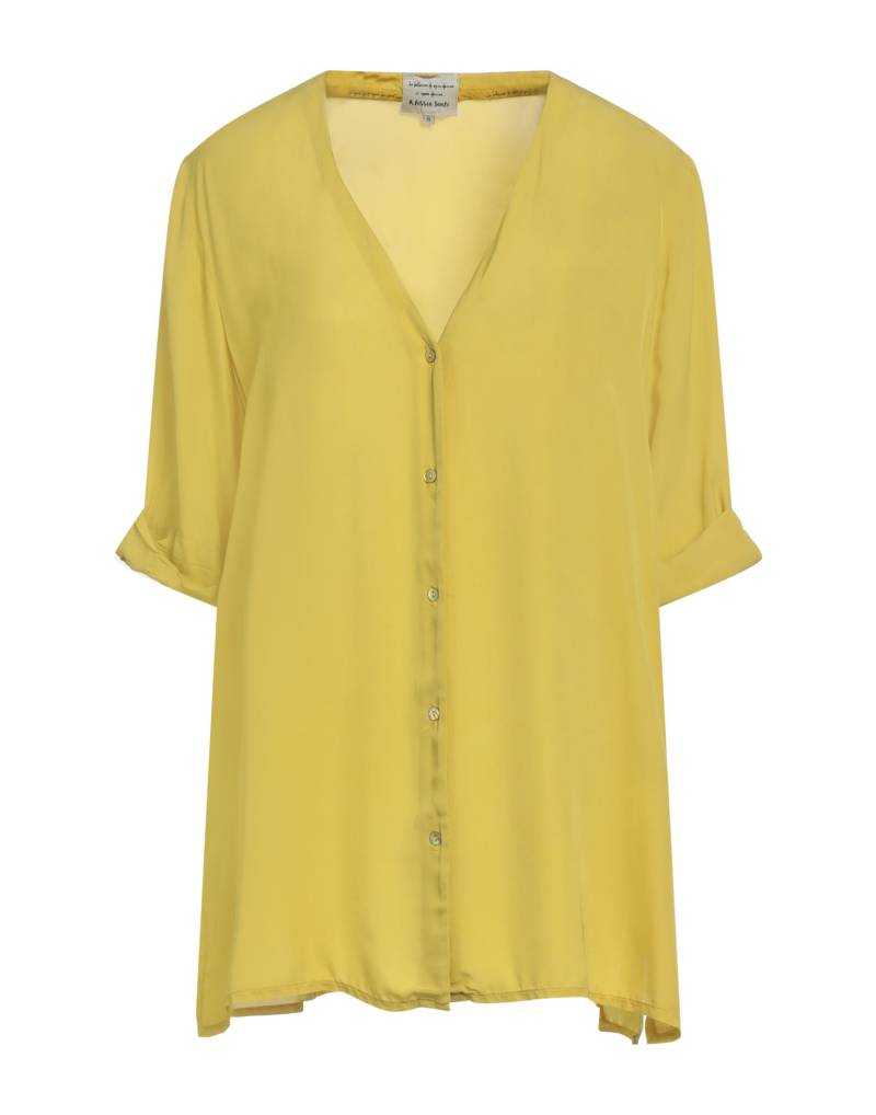 ALESSIA SANTI Hemd Damen Gelb von ALESSIA SANTI